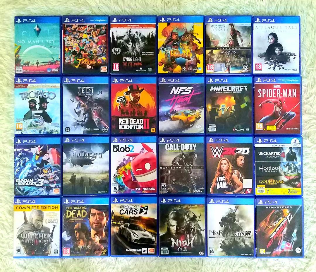PS4 Playstation 4 Games USED PRE OWNED SECONDHAND Video Gaming
