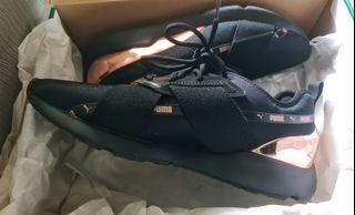 puma muse rose gold white