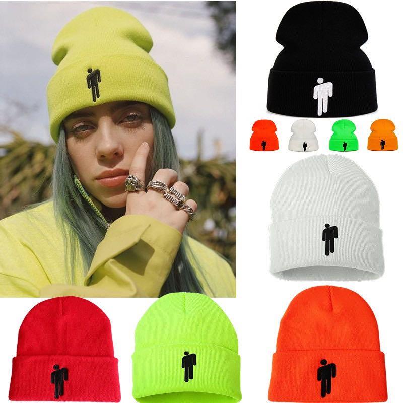 Men Casual Knitted Winter Hat Women 