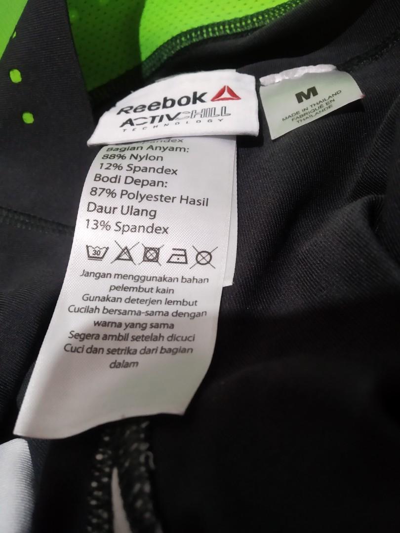 REEBOK PANTS SPEEDWICK, Olah Raga, Baju 