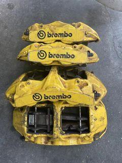 Refurbished Brembo Gt6 Gt4 Frt And Rear Brake kit Sets For Toyota Alphard/Veilfire/Harrier , Bmw F10/F30/F32/E90/E92