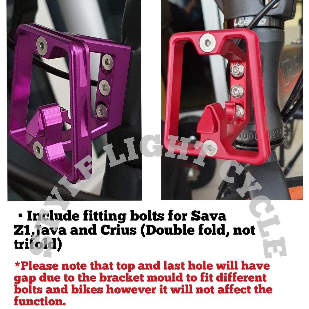 Sava Z1 Crius Java Hole Aluminium Front Block Carrier Pig Nose