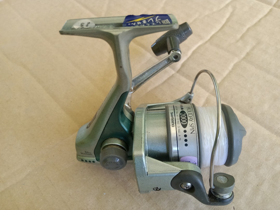 SHIMANO JAPAN HOLIDAY SPIN 2000 ORIGINAL AUTHENTIC GENUINE FISHING