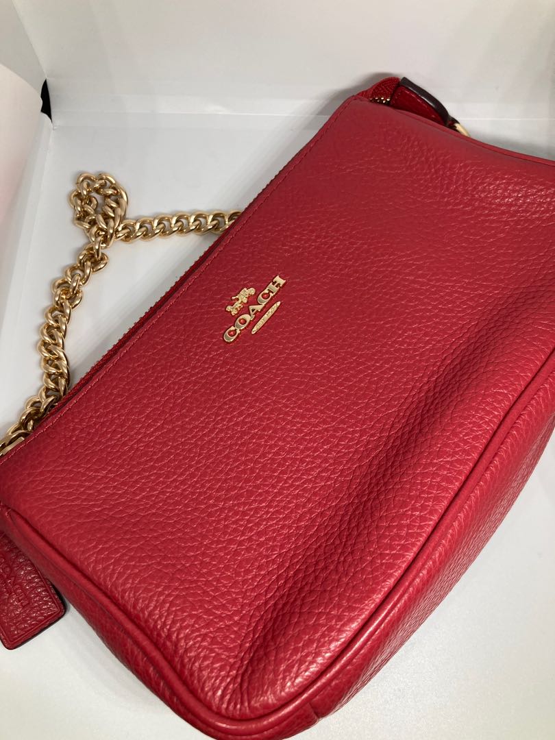 Small red sale coach bag