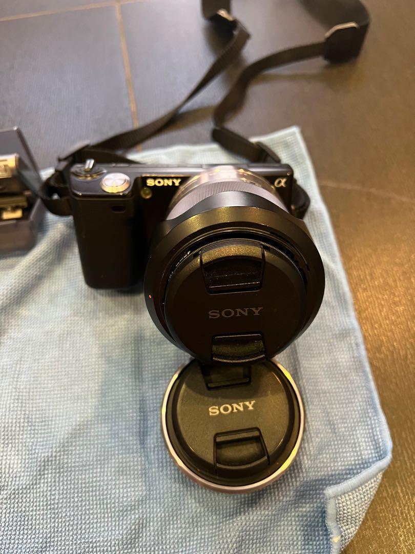 Sony NEX-5 full set with carrying pouch, Photography, Cameras on Carousell