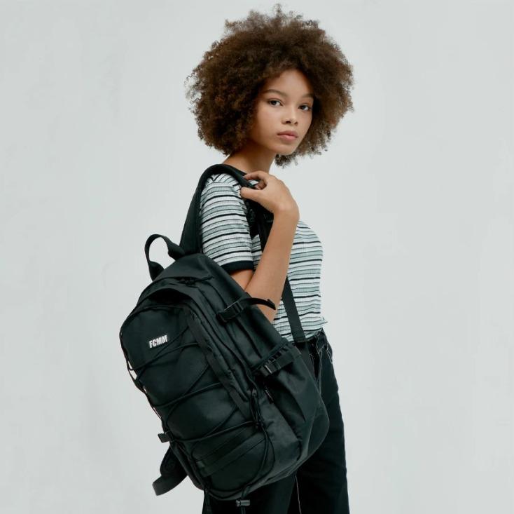 Lace best sale up backpack