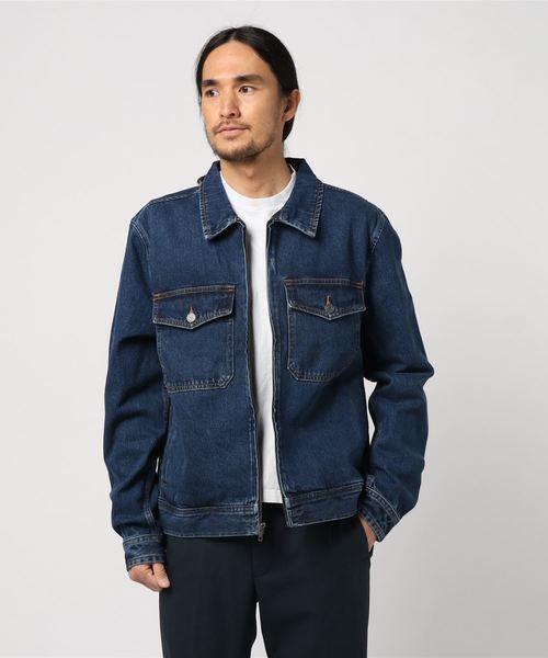 Stussy denim garage hotsell jacket