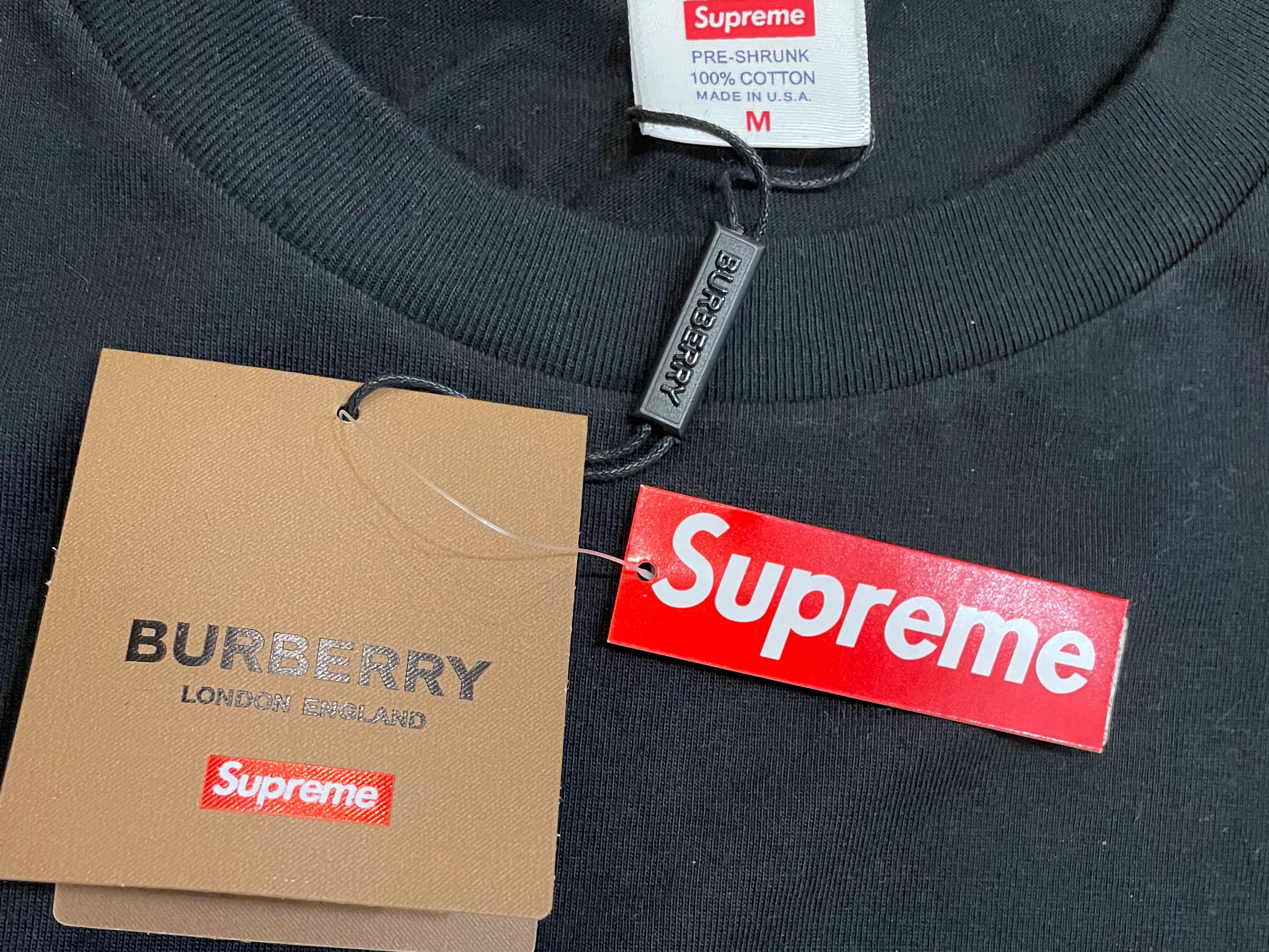 Supreme size tag sale