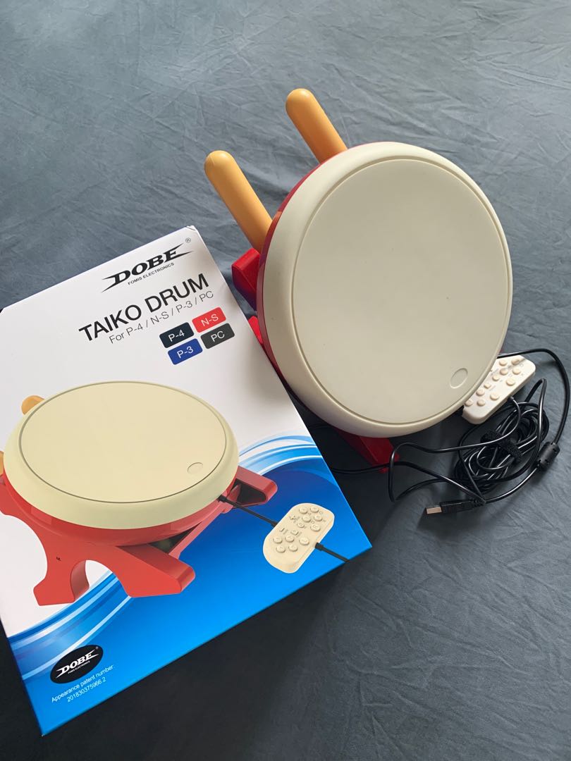 Taiko drum for PC PS NS Video Gaming Gaming Accessories In Game