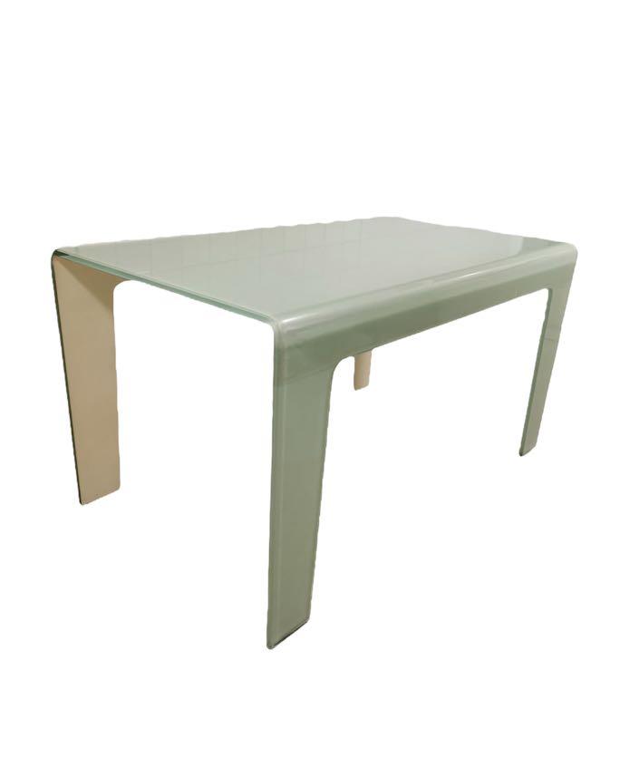 Thick Glass Dining Table, Furniture & Home Living, Furniture, Tables