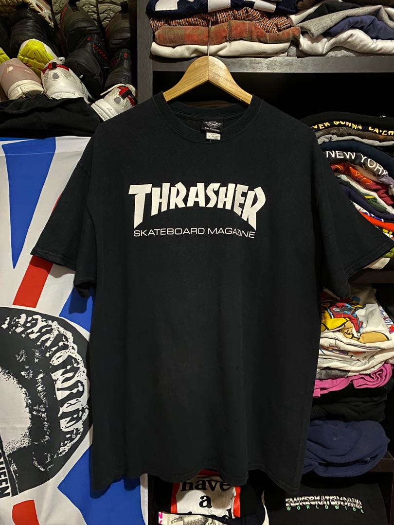 Thrasher Shirt, Men's Fashion, Tops 