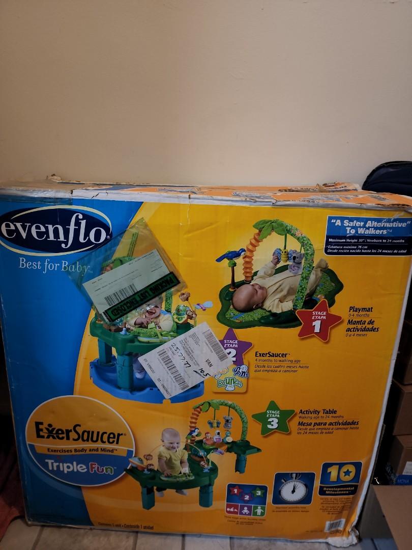 Exersaucer cheap 4 months