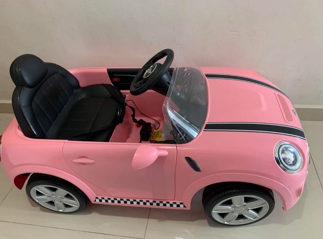 Pink mini battery car Clearance