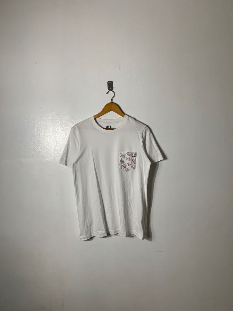 Uniqlo x Kaws Pocket Tee, Men's Fashion 