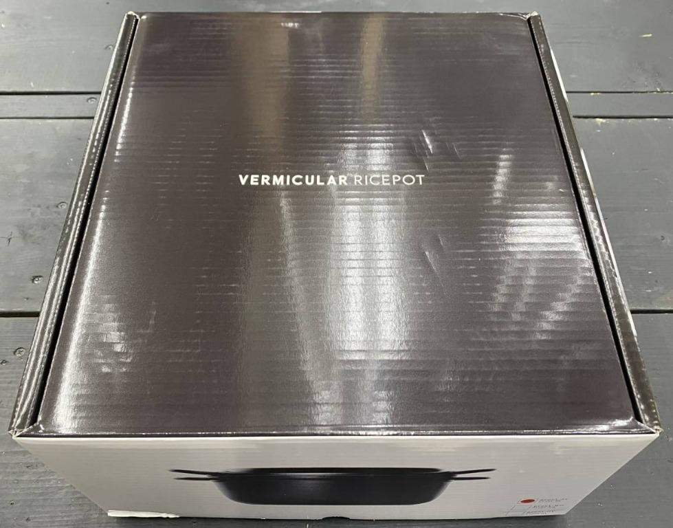 VERMICULAR ricepot RP23A-SV IH炊飯器, 家庭電器, 廚房電器, 鍋具