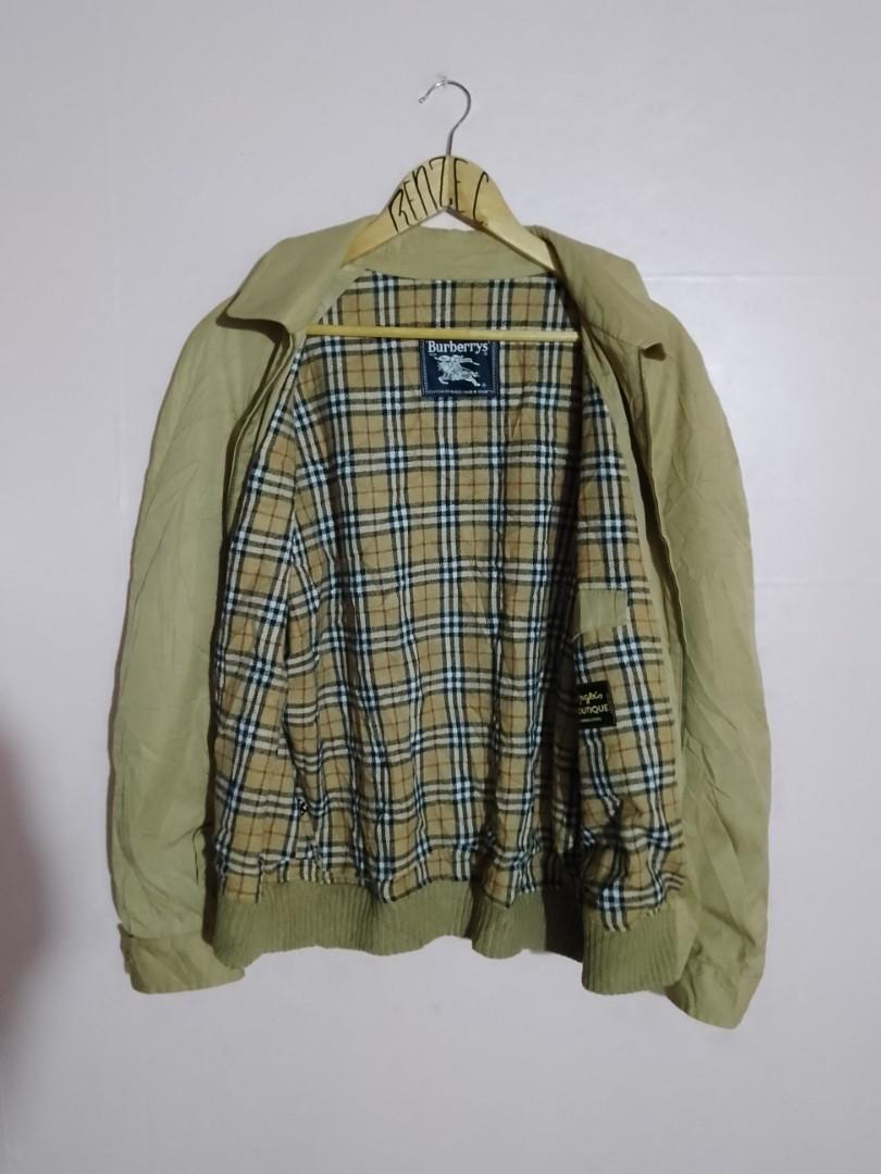 高品質/低価格 【一枚袖】Vintage Burberrys´Harrington jacket www