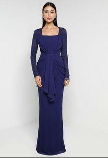 Viola dress by Nurita Harith in blue