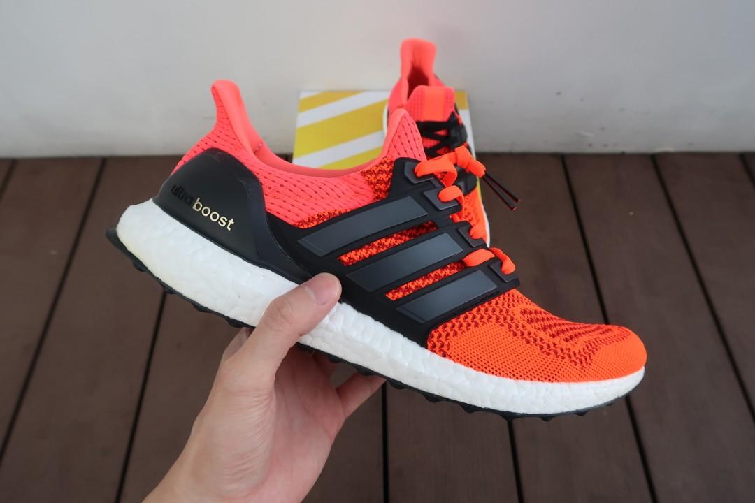 Ultra boost 1.0 solar red best sale