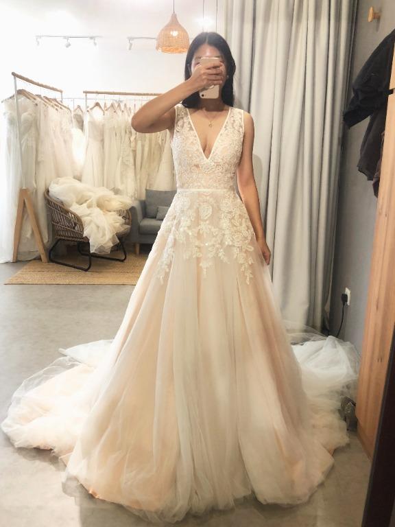 Cheap white lace wedding dress clearance