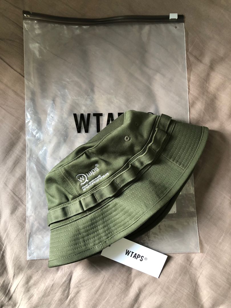 wtaps jungle hat olive size01 - ハット