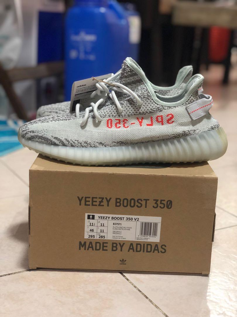 Yeezy blue tint box cheap
