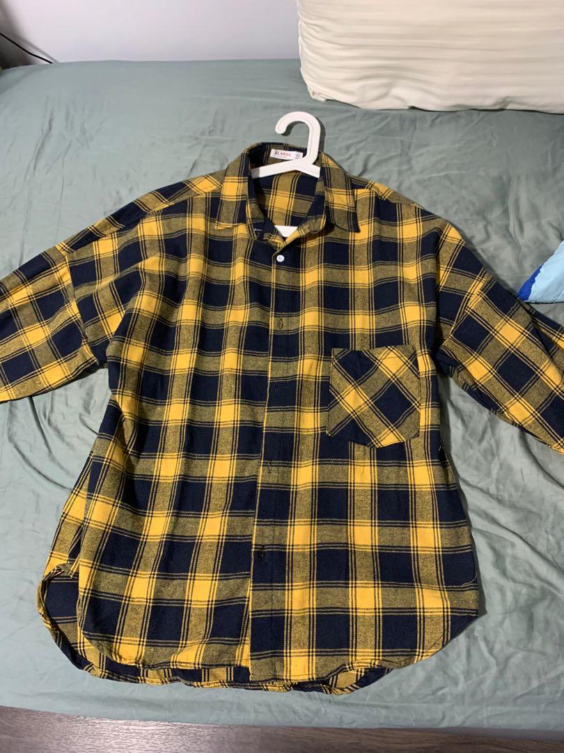 Oversized outlet flannel coat