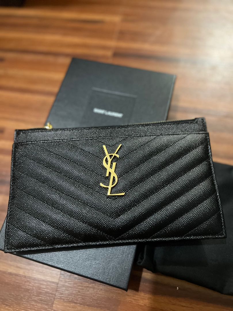 YSL Bill Pouch, Luxury, Bags & Wallets on Carousell