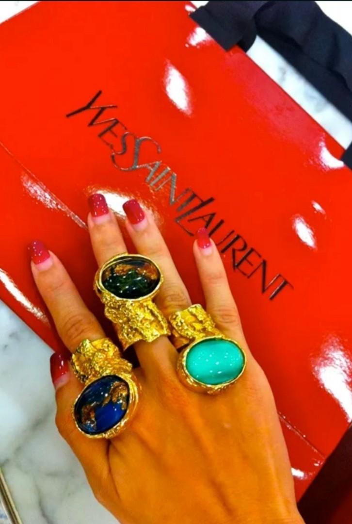 Ysl cheap cocktail ring