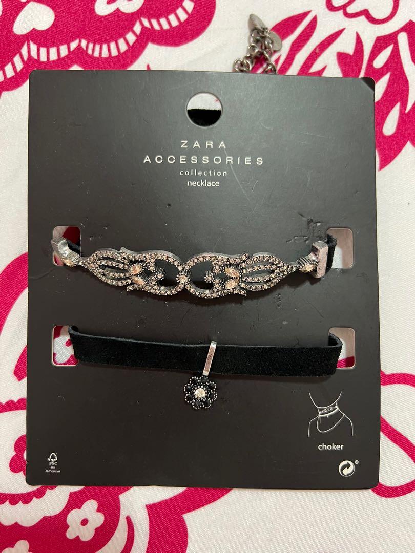 ZARA Choker Necklace, Women's Fashion 