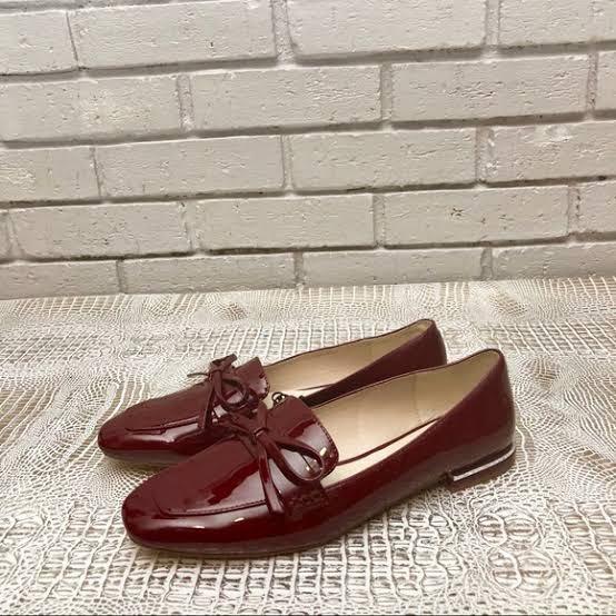 Zara red loafers Clearance