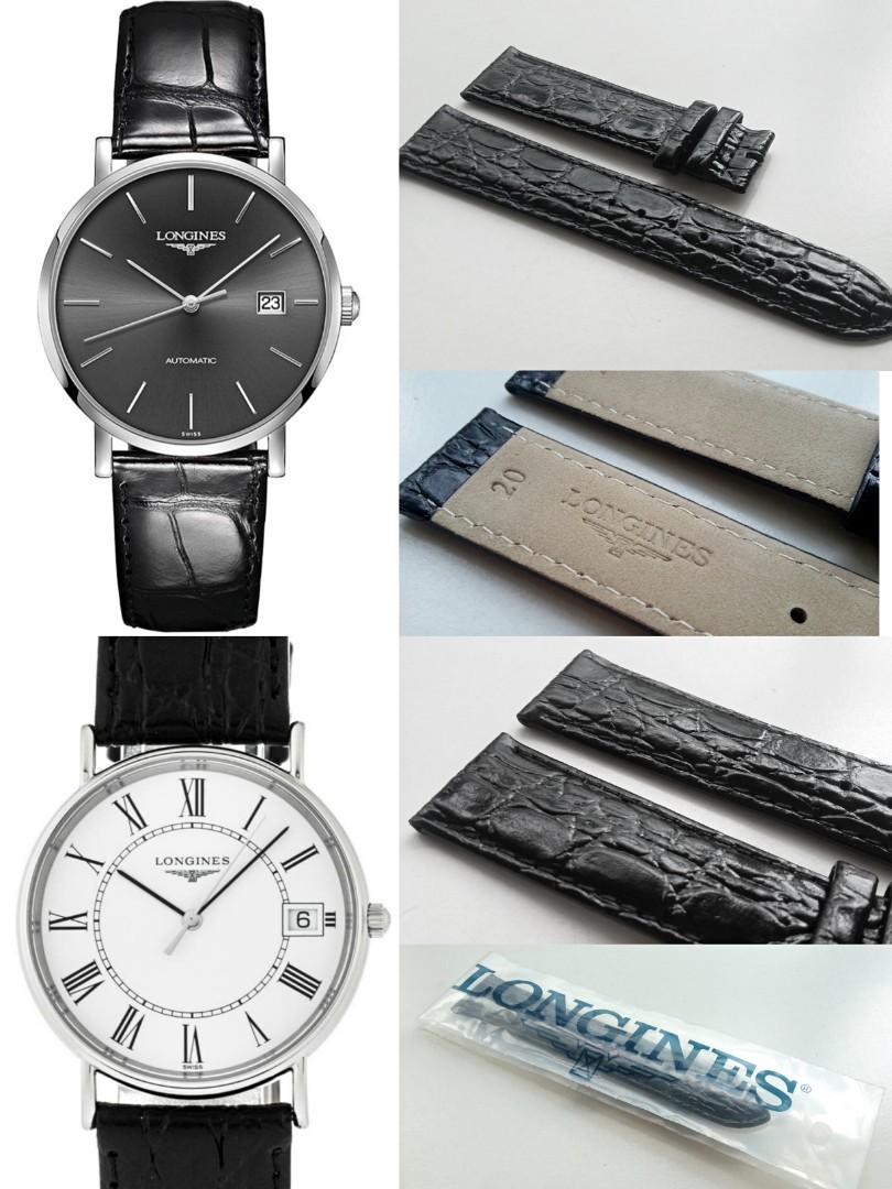 12mm 13mm 18mm 20mm GENUINE LONGINES CALF LEATHER STRAP Luxury