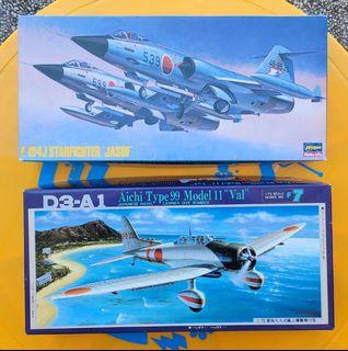 2x Japanese Aircraft Plane F-104J Starfighter JASDF D3-A1 Aichi
