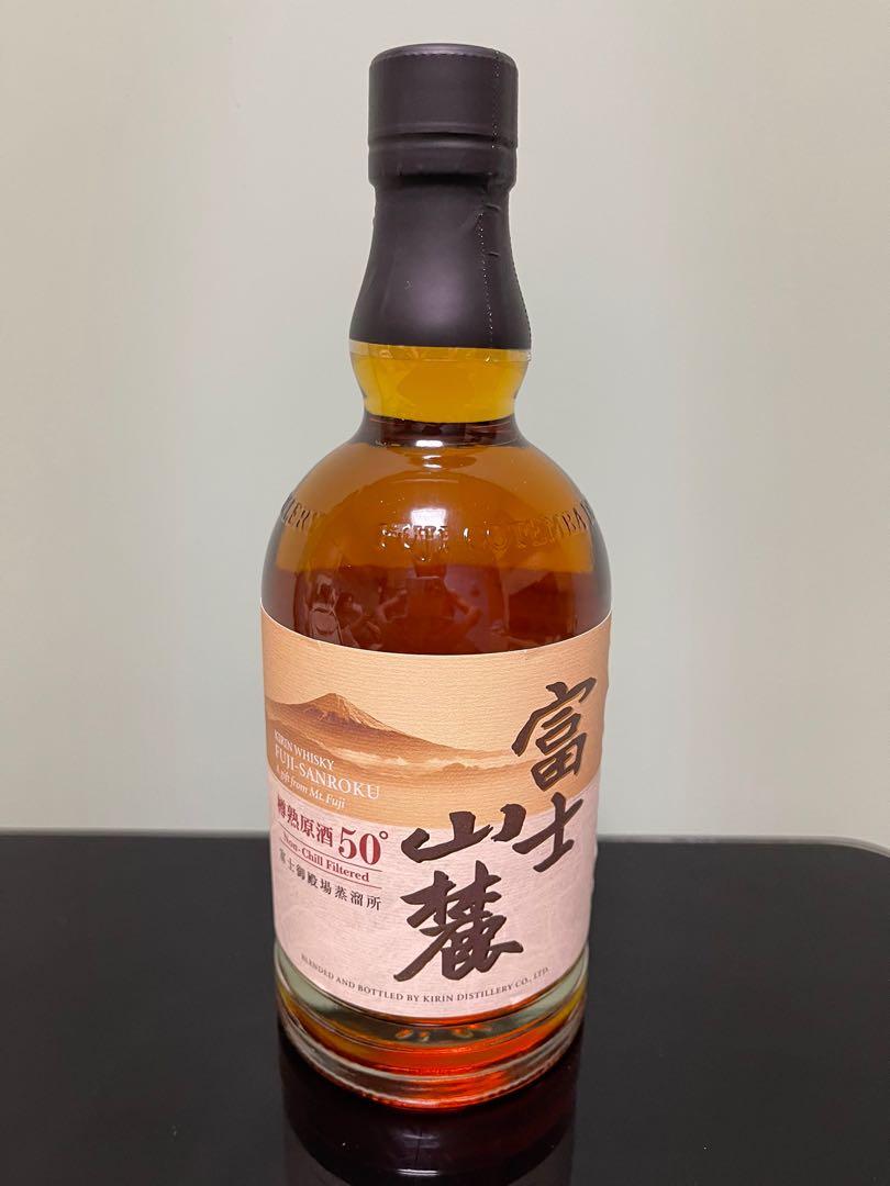 富士山麓日本樽熟原酒50度威士忌700ml, 嘢食& 嘢飲, 酒精飲料- Carousell