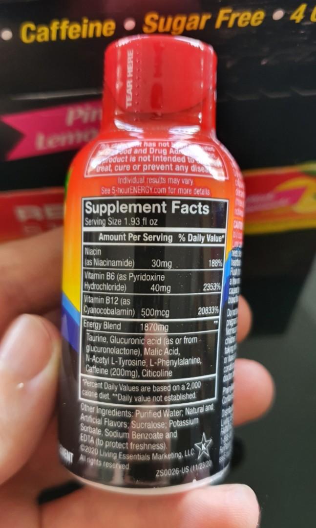 5 hour energy * 17, Food & Drinks, Beverages on Carousell