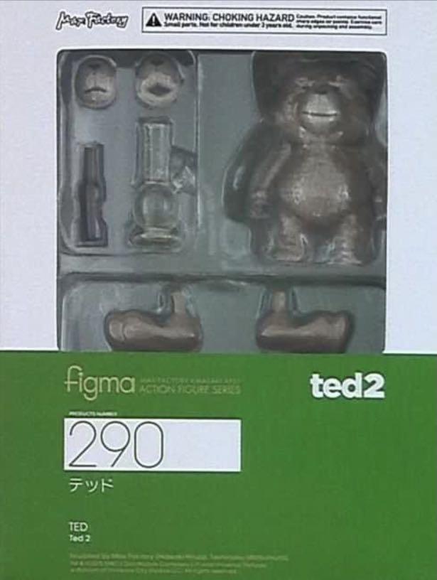 淸屋平讓全新未開封正版Figma 290 Ted 2 賤熊泰德麻吉關節可動Max