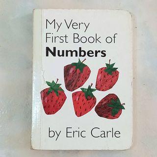 二手 英文童書 Numbers 艾瑞.卡爾