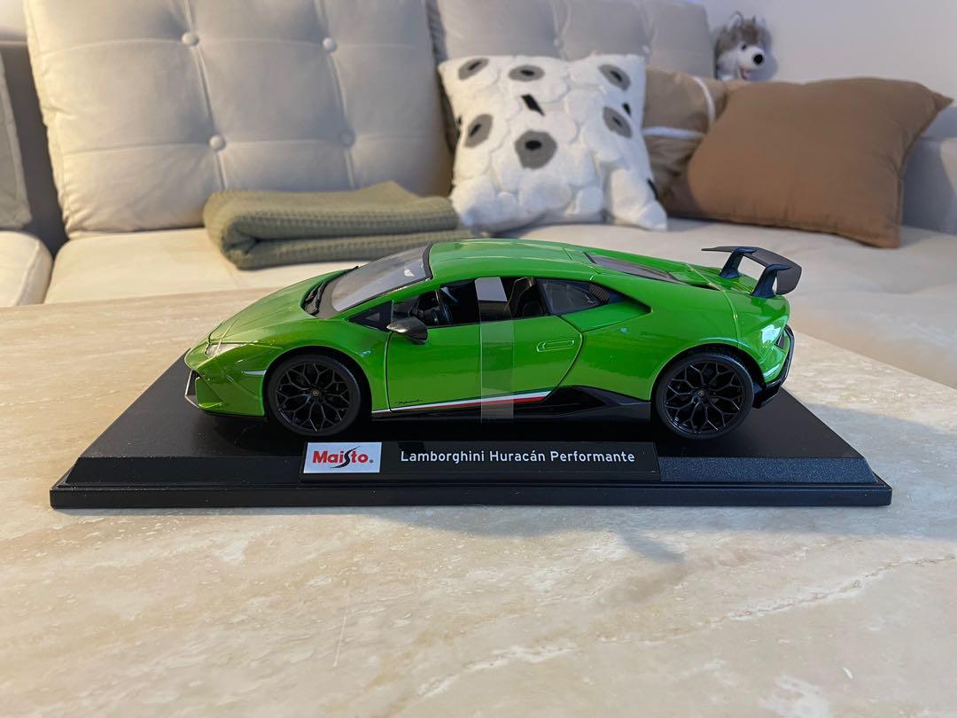 New DIECAST Toys CAR MAISTO 1:18 Special Edition Huracan PERFORMANTE  (Green) 31391GRN