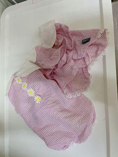 狗狗格子小花衣服 L號/S號