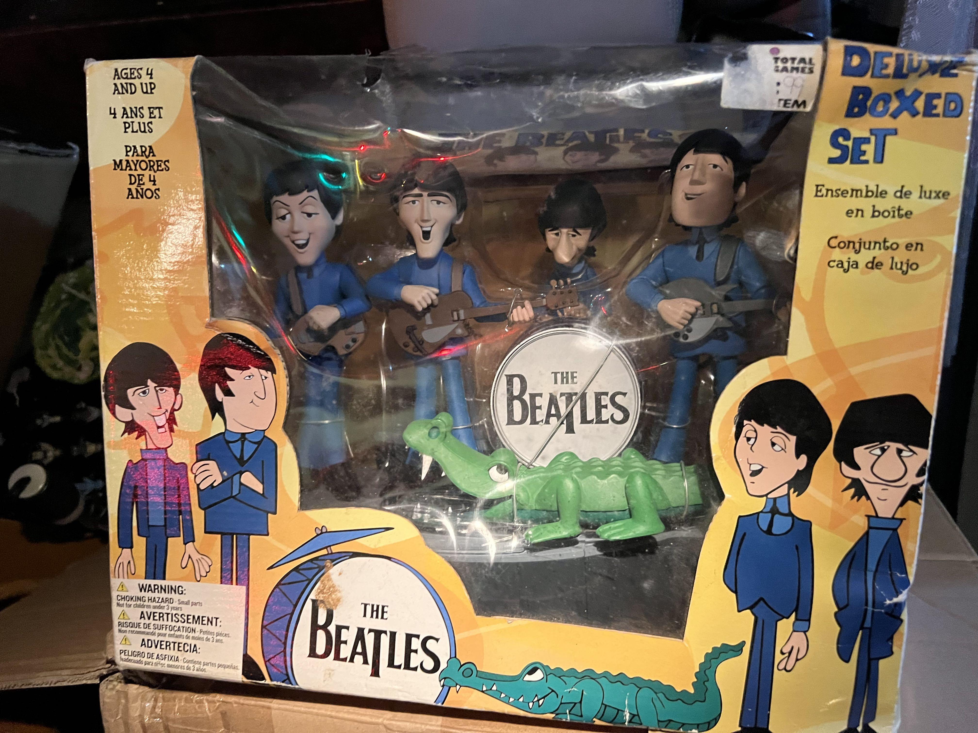 Mcfarlane beatles cartoon boxed set discount