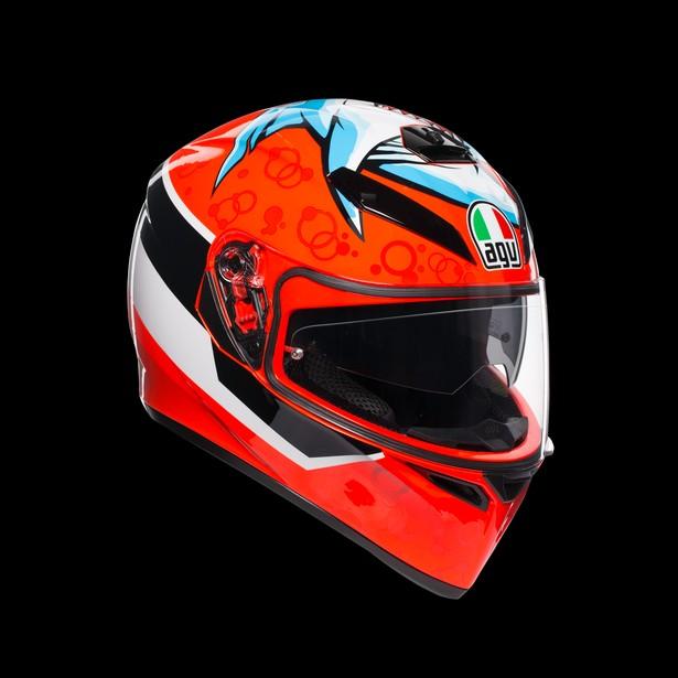 AGV K3 SV - Attack (PSB approve), Motorcycles, Motorcycle Accessories on  Carousell