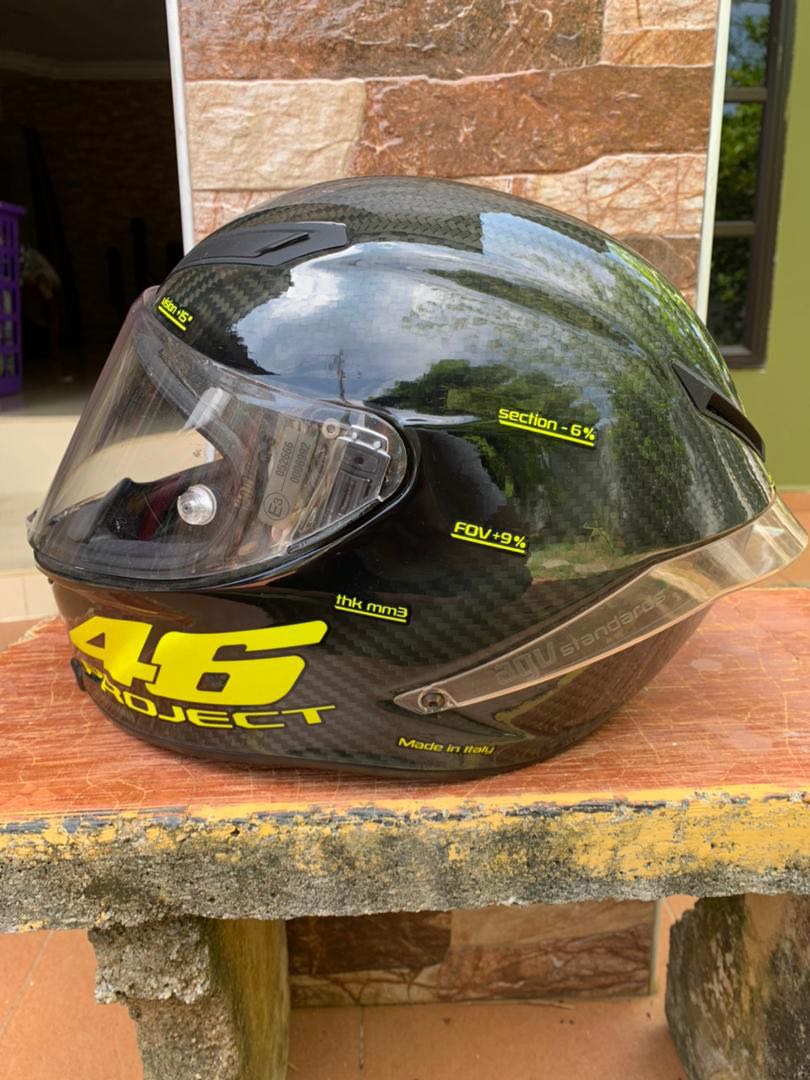 Agv pista best sale carbon project 46