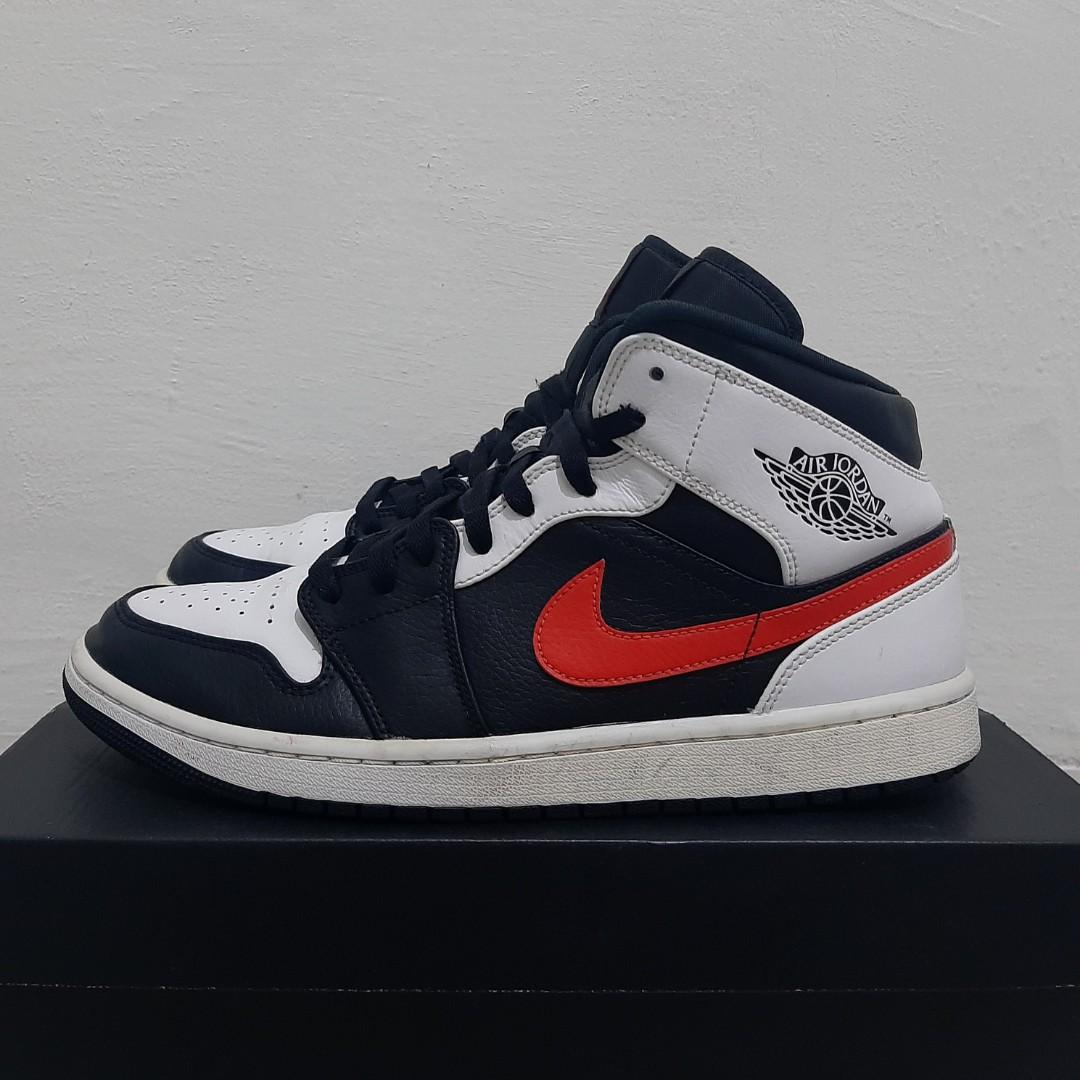 jordan mid chile red
