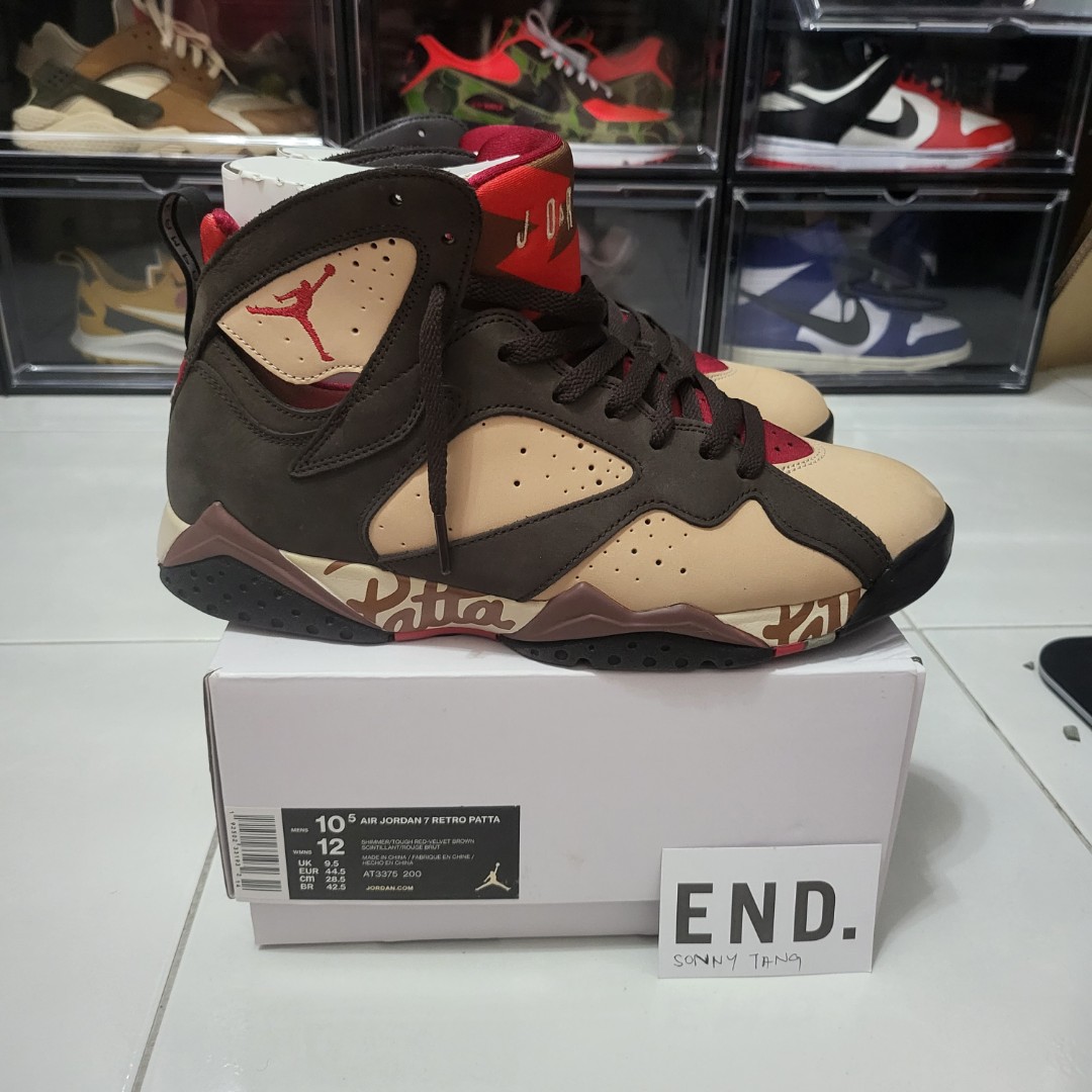 Patta shimmer jordan 7 2025