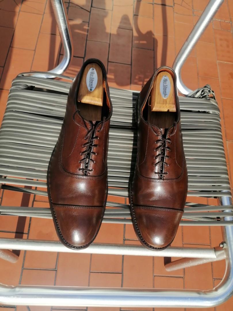 Allen Edmonds Park Avenue brown full grain leather Oxford. 9D