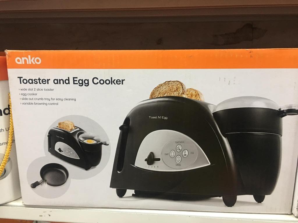 Anko Toaster and Egg Cooker, TV & Home Appliances, Kitchen Appliances, Ovens & Toasters on Carousell