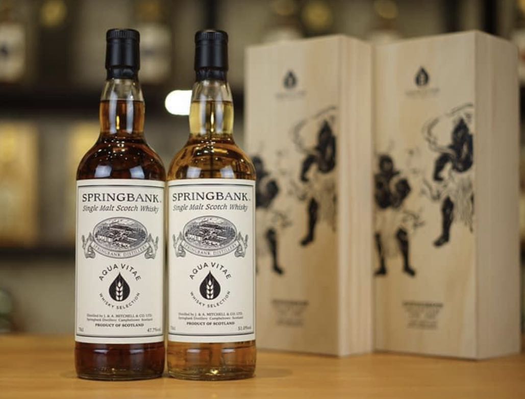 スプリングバンク23年 AQUA VITAE×SHINANOYA Aqua Vitae x 日本信濃屋