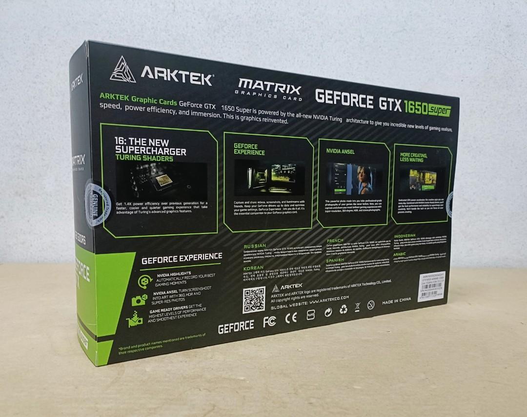 1650 online super arktek