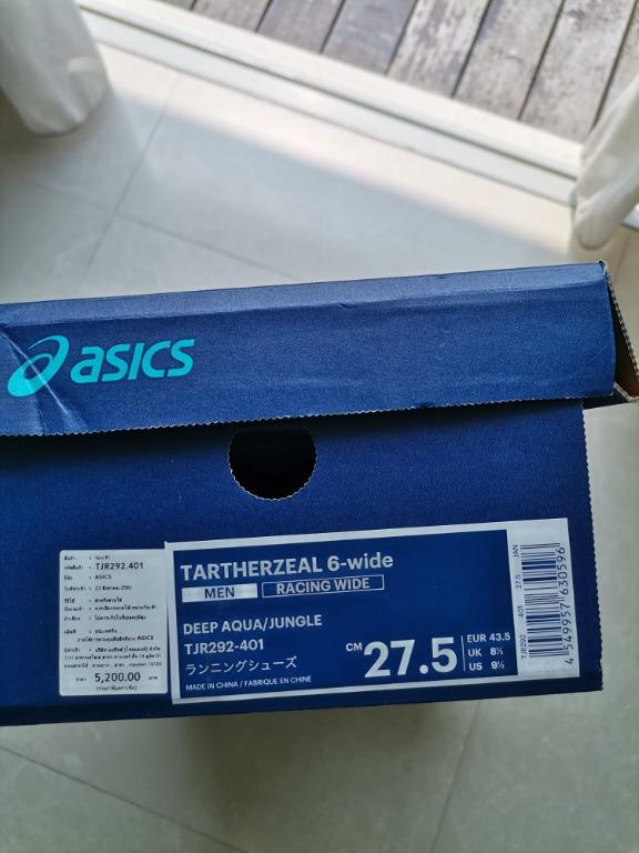 Asics tartherzeal discount 6 wide