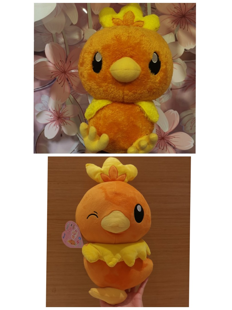 BIG SIZE Authentic Banpresto pokemon warm and fluffy torchic big