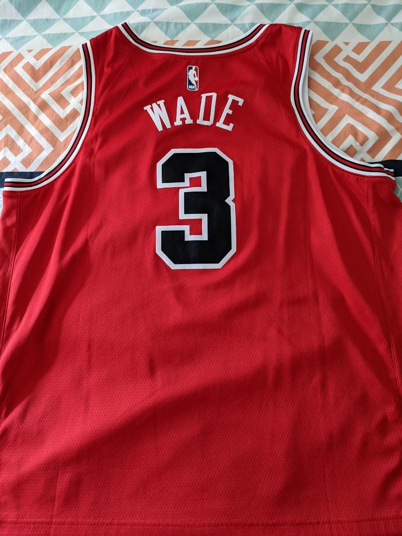 Authentic dwyane wade sale bulls jersey